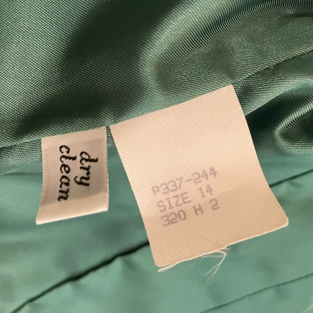 Vintage Pendleton Wool Blazer | Emerald Green, Made in USA, Collectible Rare